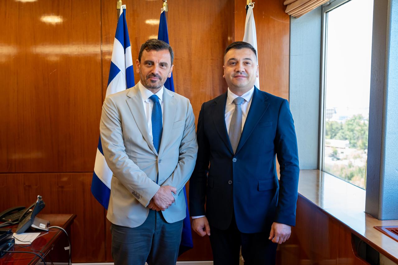 Ministrul Afacerilor Interne a avut o întrevedere cu Viceministrul protecției cetățenilor al Republicii Elene