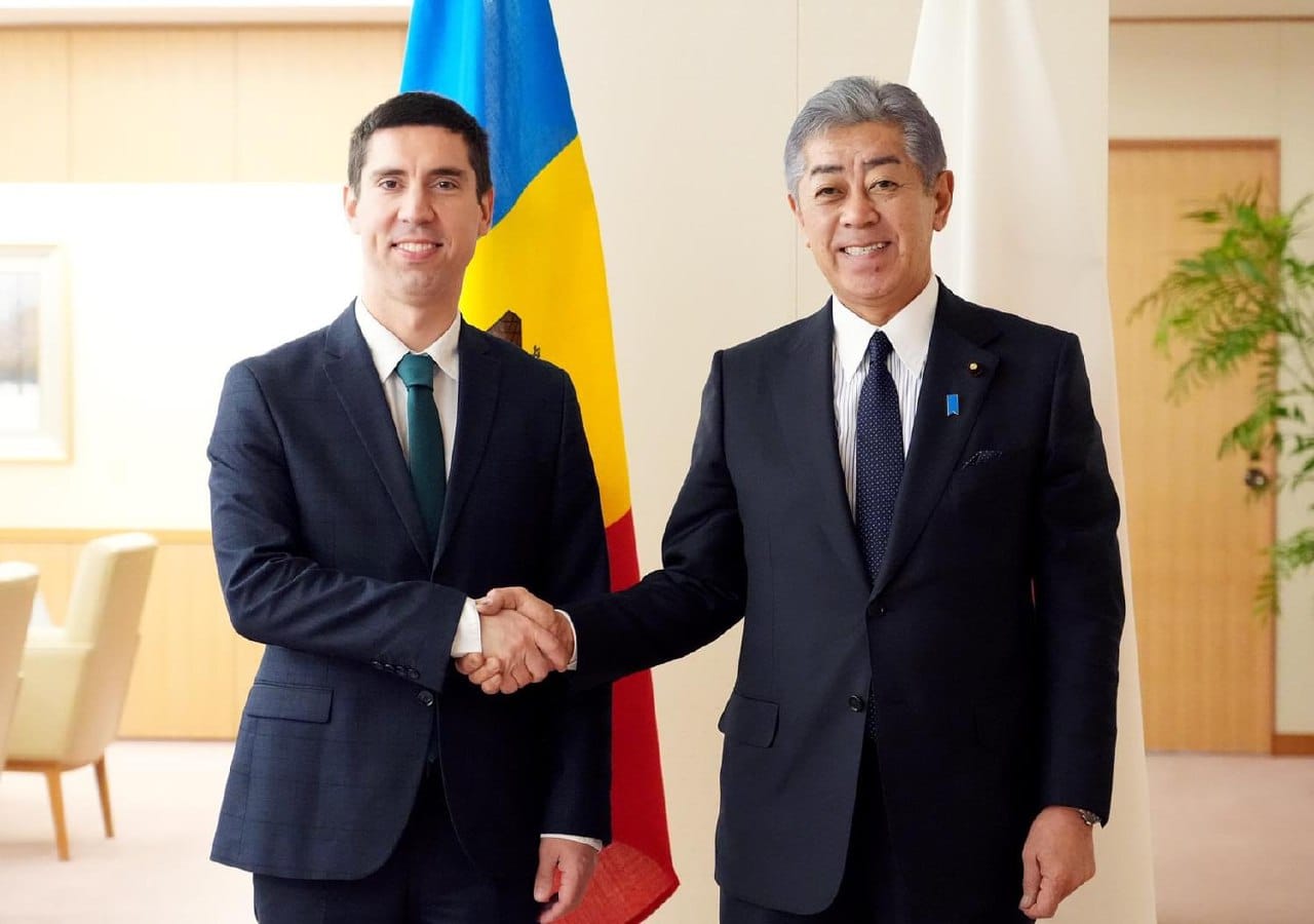 Mihai Popșoi s-a întâlnit la Tokyo cu ministrul afacerilor externe al Japoniei, Takeshi Iwaya