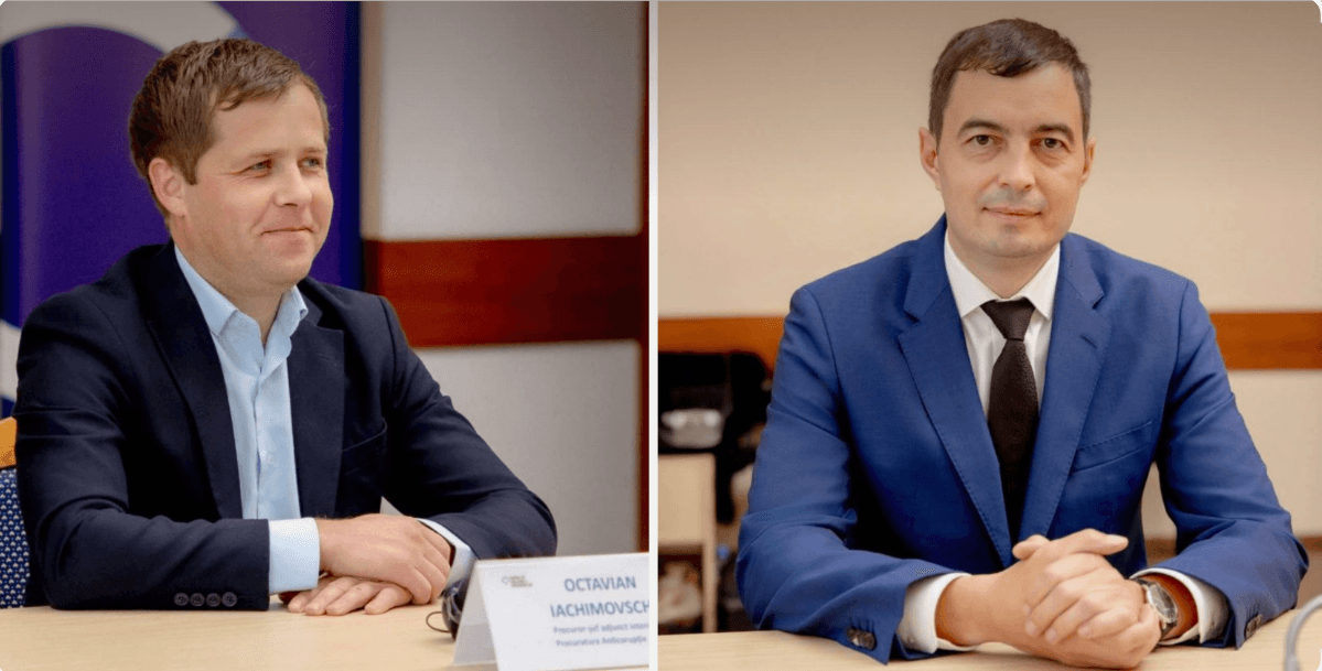 Procurorii anticorupție Octavian Iachimovschi și Alexandru Cernei, audiați de Comisia de evaluare