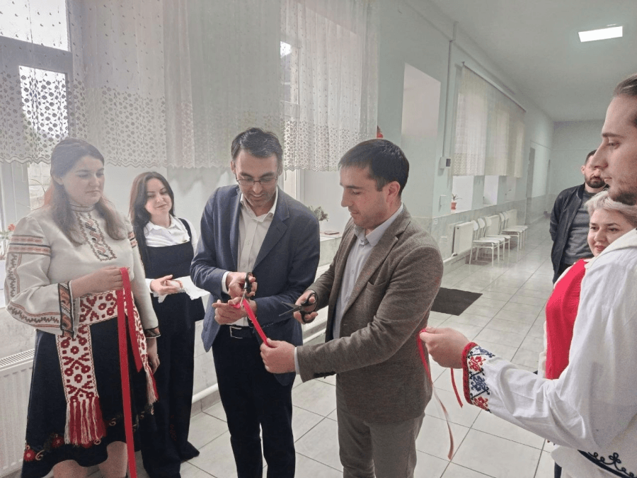 Un cabinet-model de limba bulgară a fost deschis la Liceul Teoretic „Valentin Moșkov” din Ceadîr-Lunga