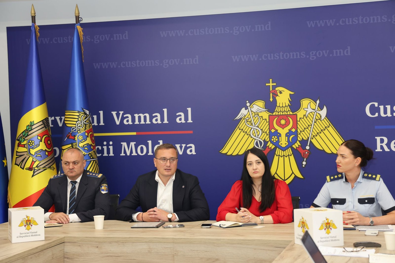 Directorul Serviciului Vamal, Radu Vrabie, a analizat rezultatele subdiviziunilor pentru primul semestru